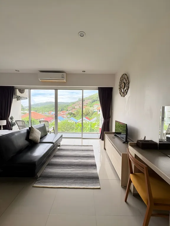 Карон. Студия с видом на горы в знаменитом Chic Condo, 4 этаж