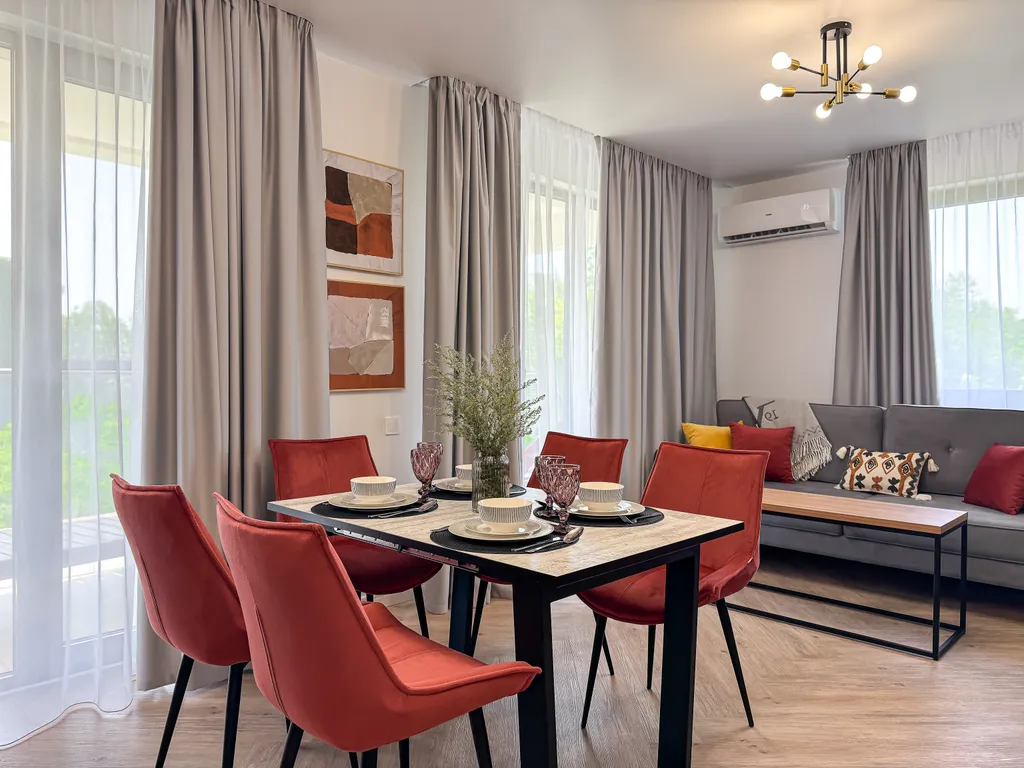 Квартира Дизайнерская квартира в комплексе с бассейном — Анапа