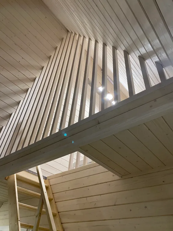 Уютный современный дом барнхаус