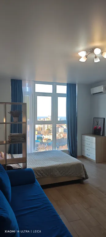 Квартира Квартира Уютная студия с панорамным видом на море и город — Анапа