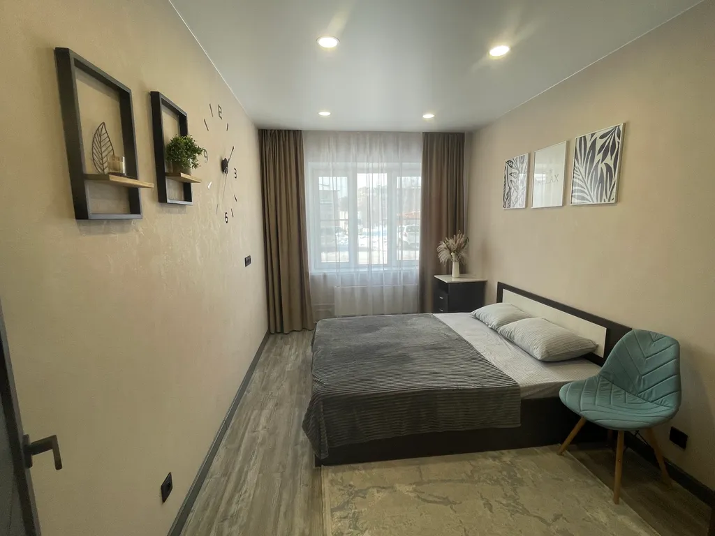 Квартира Уютная 2-комнатная студия рядом с аэропортом Толмачево — Обь