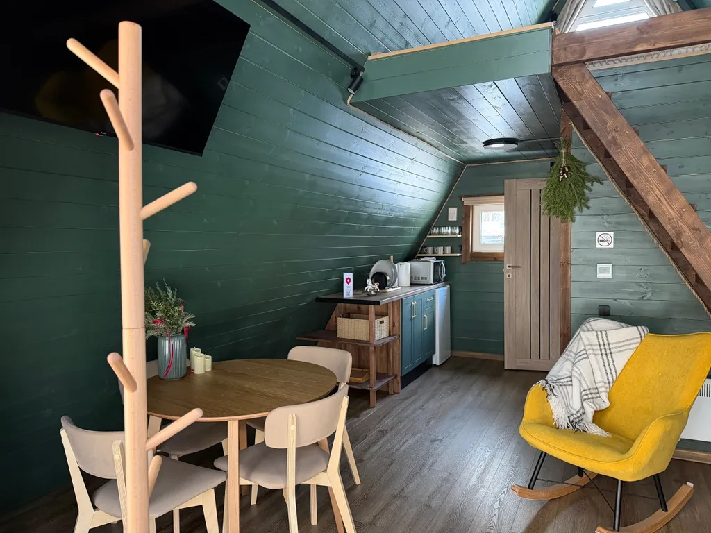 Зелёный а-фрейм