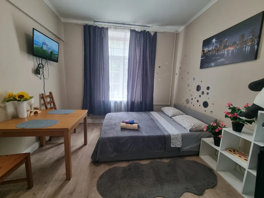 Квартира Квартира Студия у метро — Москва