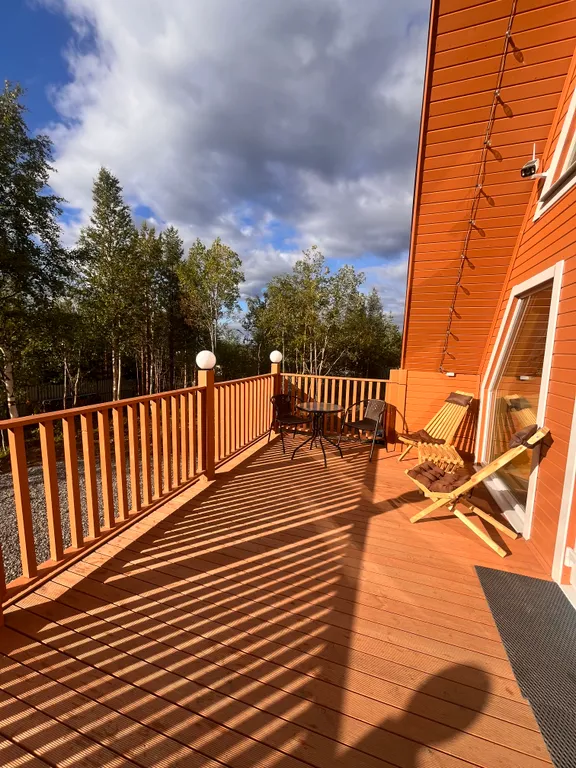 Домик а-фрейм на участке 10 соток