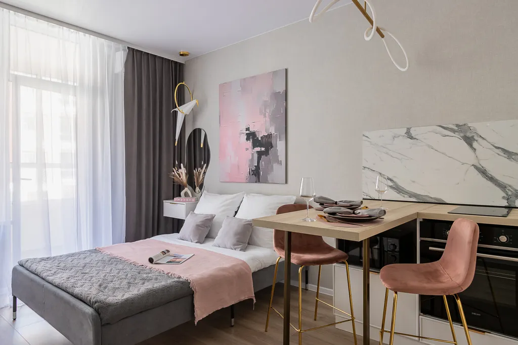 Квартира Квартира Уютная студия в уединённом и тихом районе в Шушарах — Шушары