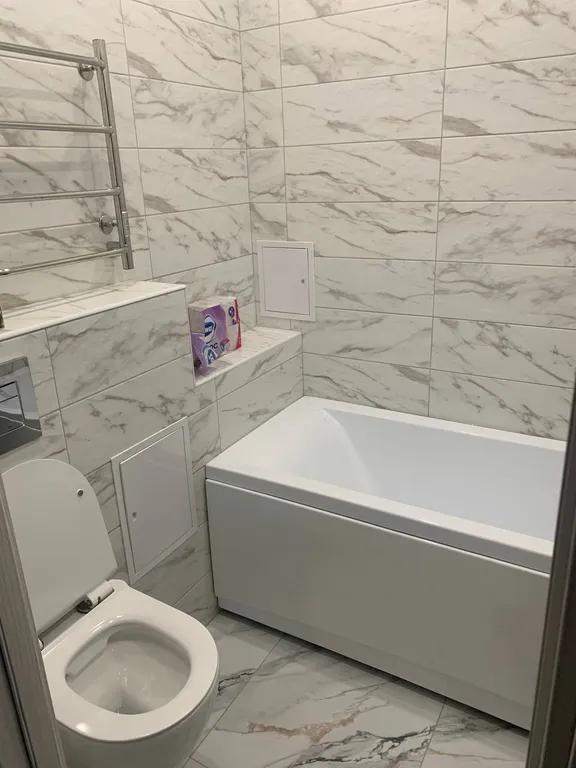 Новая квартира с помещением для хранения и сушки снаряжения