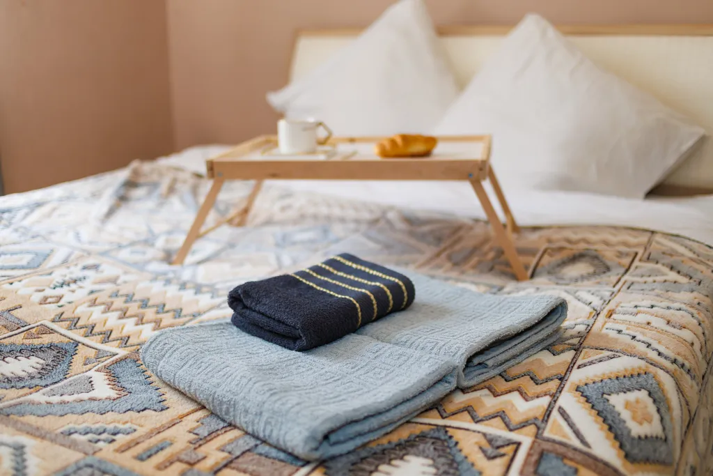 Уютная квартира с широкой кроватью