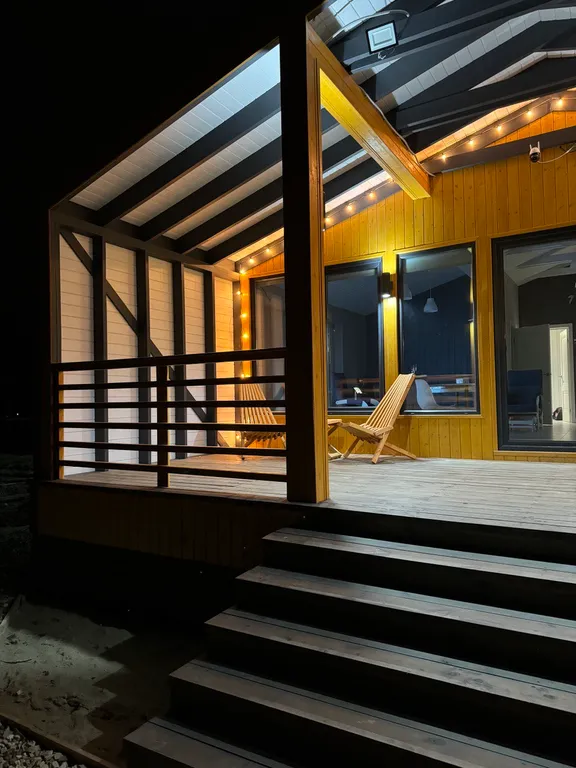 Домик с душой и дровяной баней