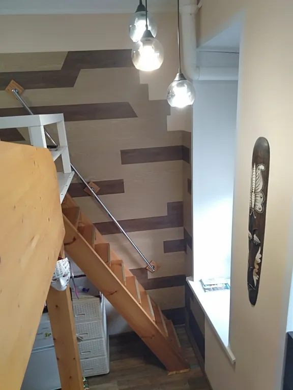 Студия в самом центре города/ двухуровневая.