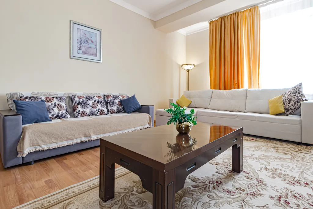 Квартира для большой компании с видом на Байтерек