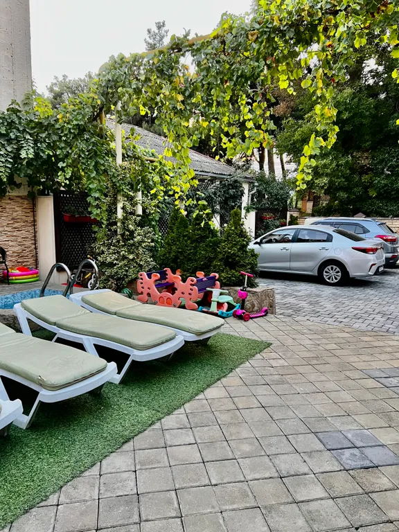 Квартира Апартаменты с личной кухней, бассейном, зелёным двором и беседкой — Анапа