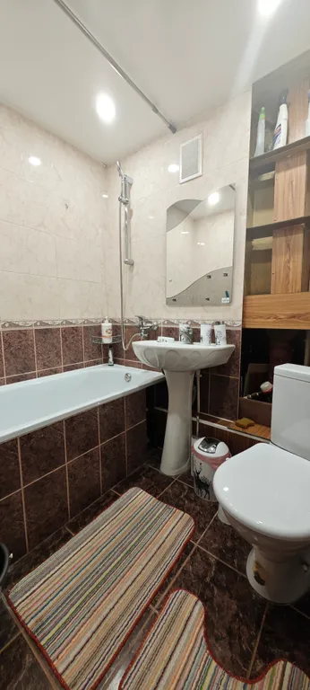 Теплая квартира с изолированными комнатами