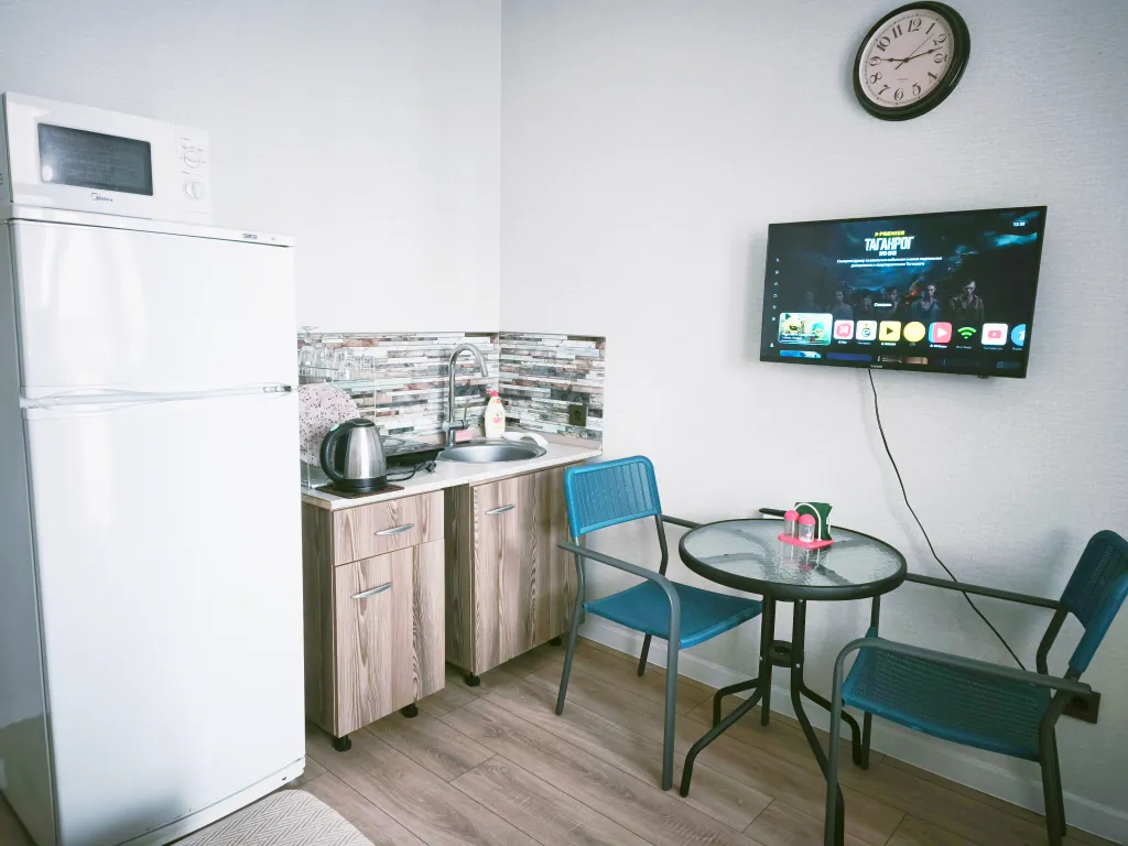 Уютная новая студия с панорамным видом