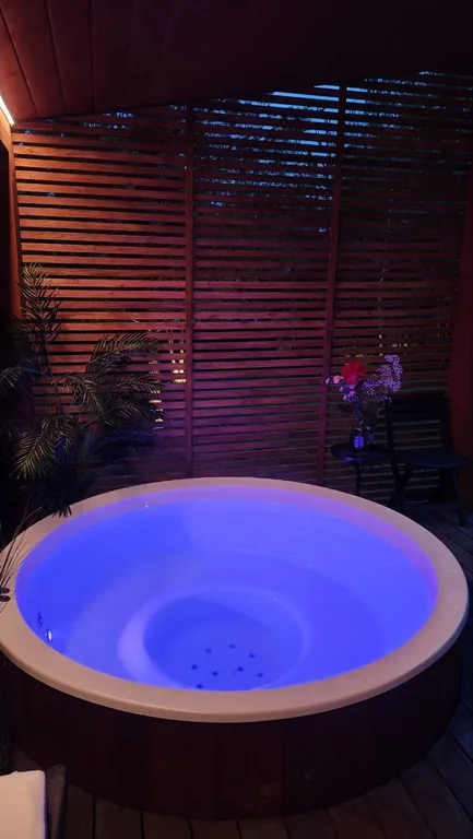 Треугольный дом в 25км от Минска с баней и горячей купелью в лесу