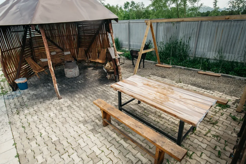 Вилла с бассейном и баней