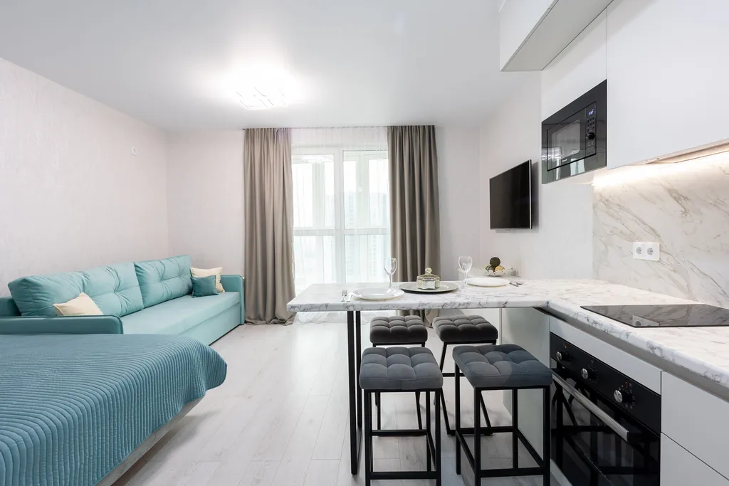 Уютная студия в Minsk World