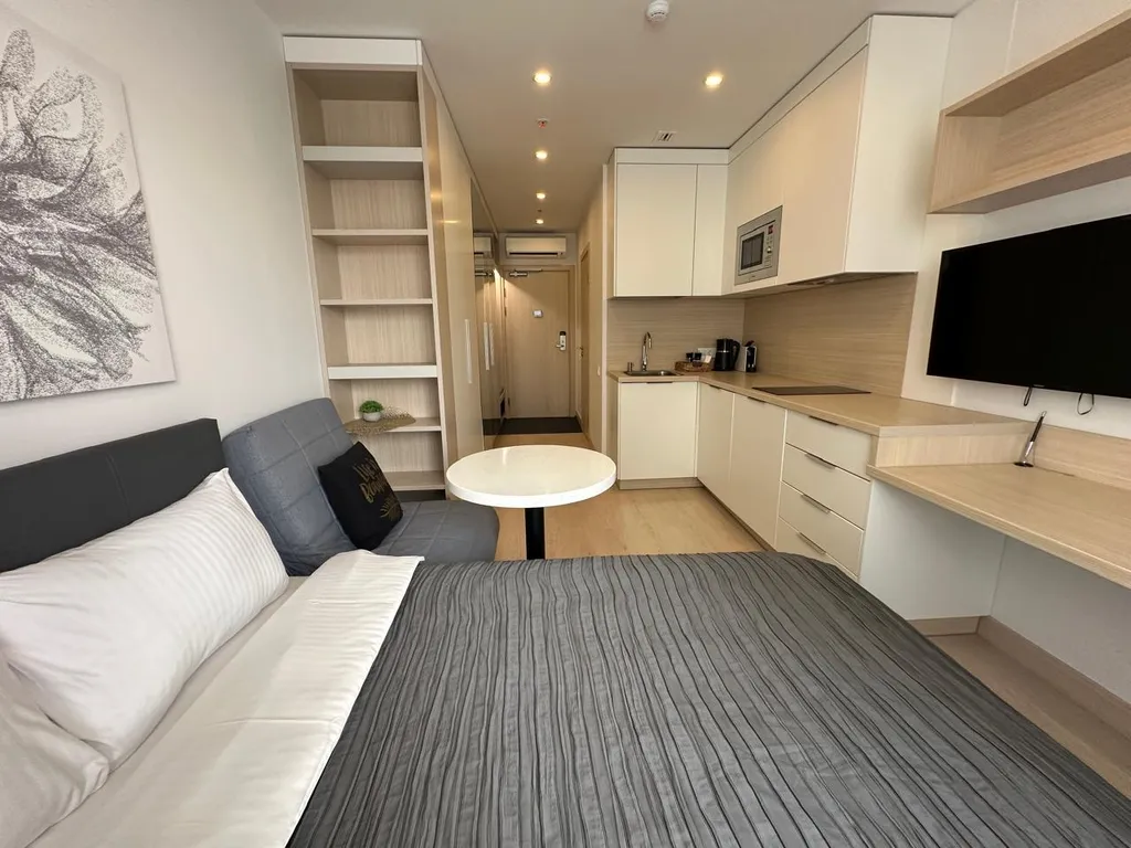 Квартира Квартира Студия Comfort YES вид на ВДНХ — Москва