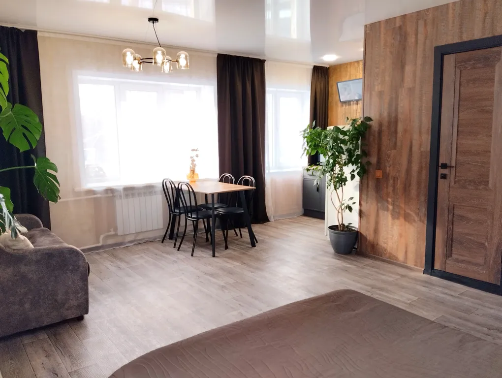 Квартира-студия Королевский конь в районе вокзала