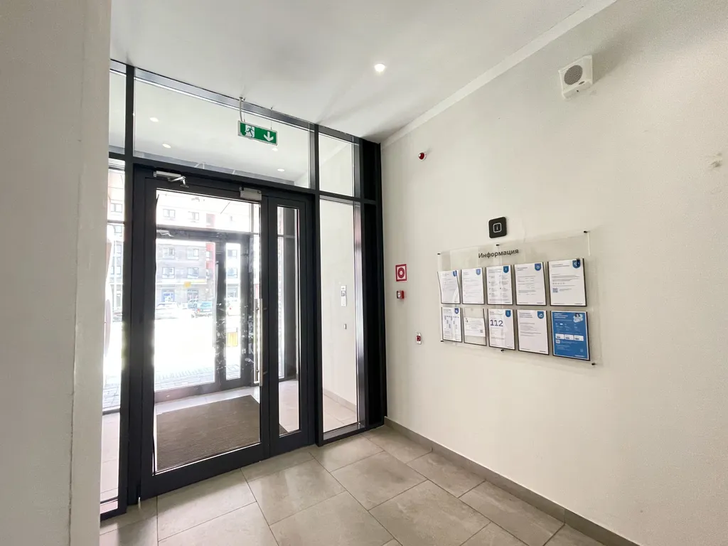 Большая квартира-студия с ванной для 3х гостей