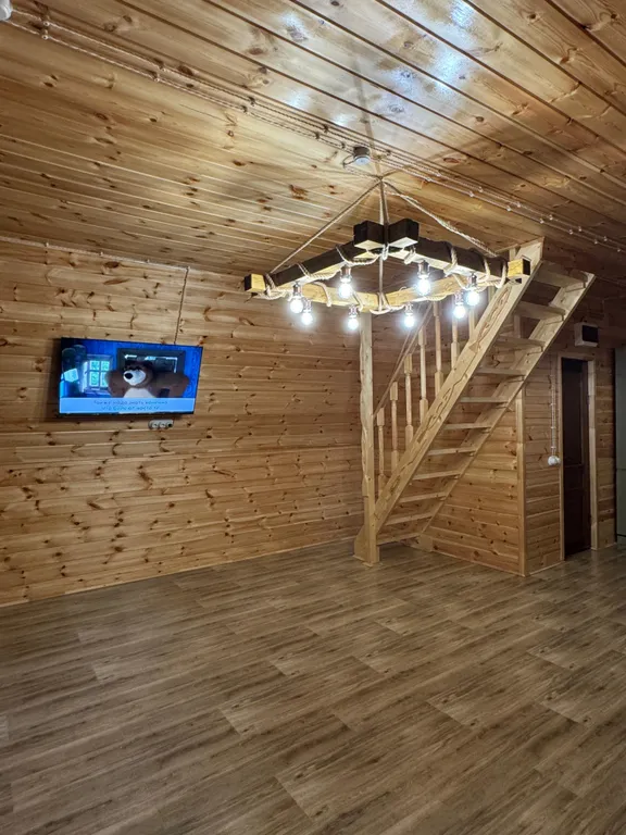 Новый уютный А-фрейм дом