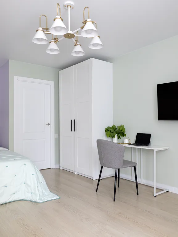 Дизайнерская квартира "Фламинго" рядом с лесом в Зеленогорске