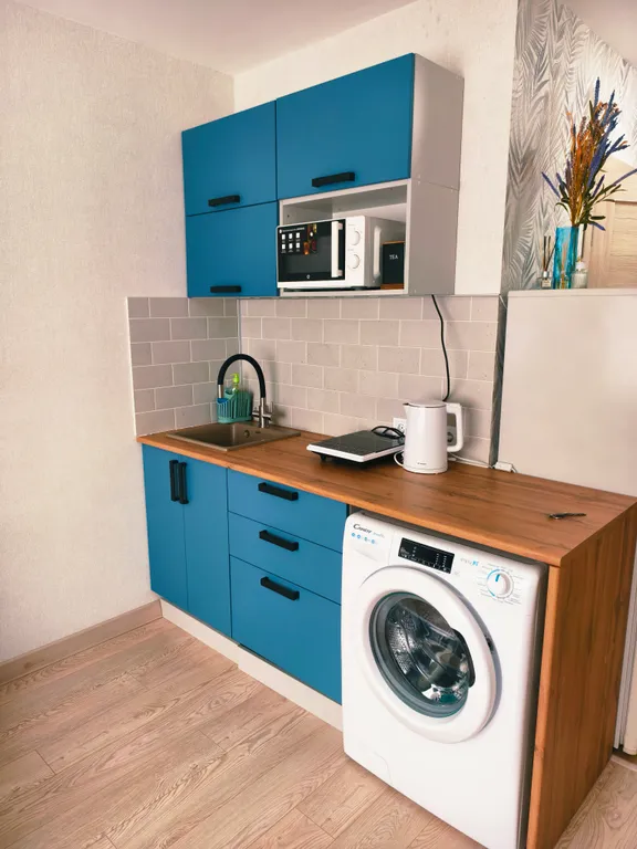 Квартира студия в районе с хорошо развитой инфраструктурой