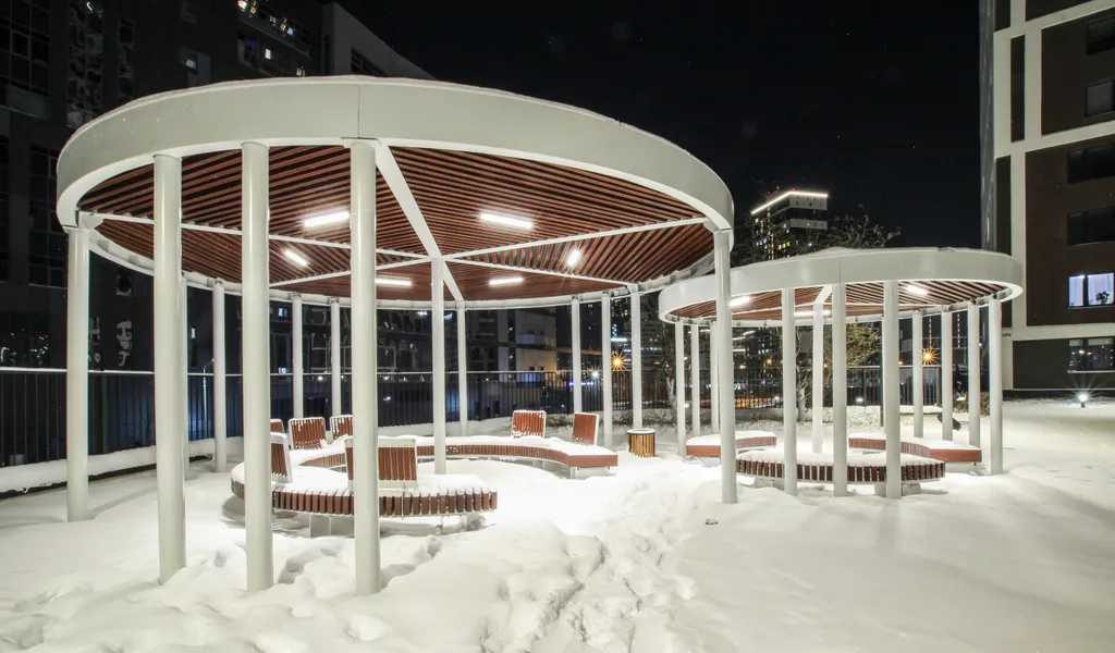 Квартира с видом на город