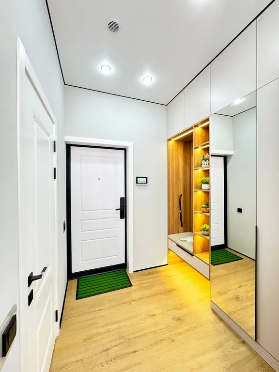 Евродвушка в ЖК Комфорт Сити с видом на горы, рядом с ТЦ MEGA