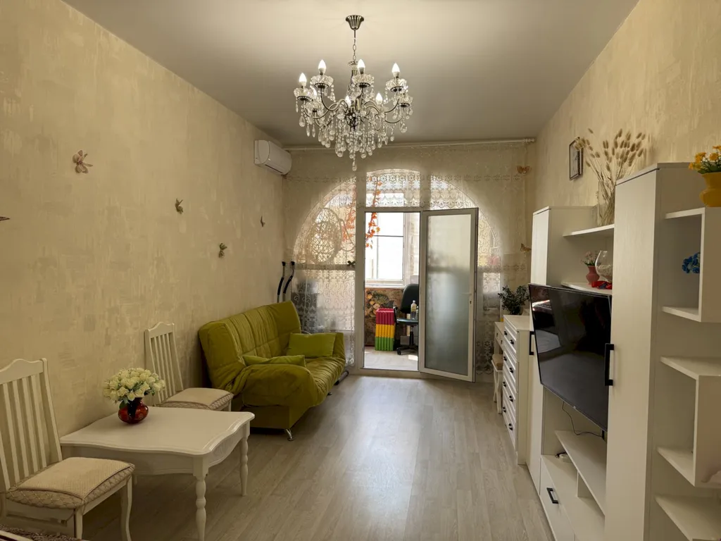 Квартира 1-к квартира с балконом и видом на горы - жк Черноморский — Геленджик