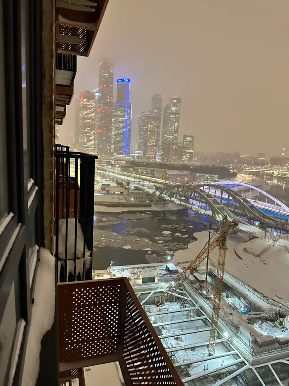 Квартира Квартира Дизайнерский люкс с видом на Москва-сити — Москва