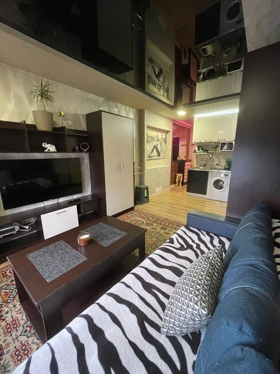 Уютная студия с очень удобным расположением