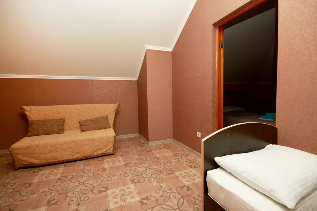 Квартира Квартира Стандарт 2-комнатный в мансарде — Анапа