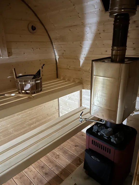 Коттедж Коттедж с русской парной на дровах — Владимировка