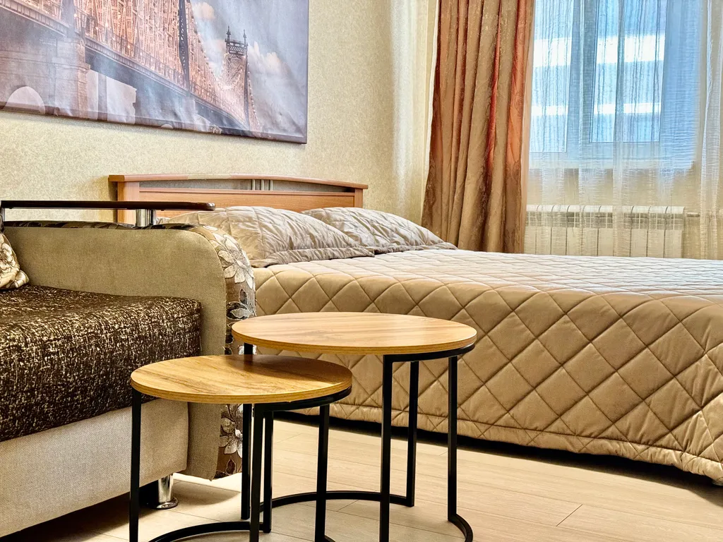 Уютная квартира в центре рядом с ТРЦ Аура