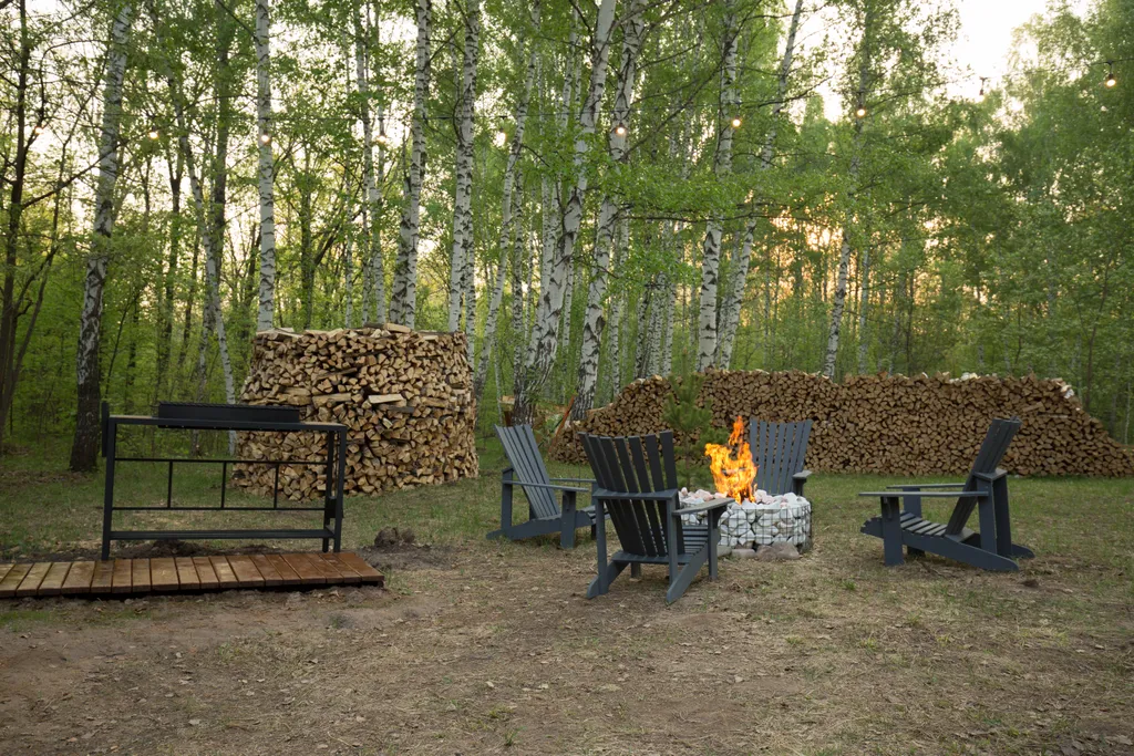 Глэмпинг Krona camp (Дома A-frame в лесу) 40 км от Уфы