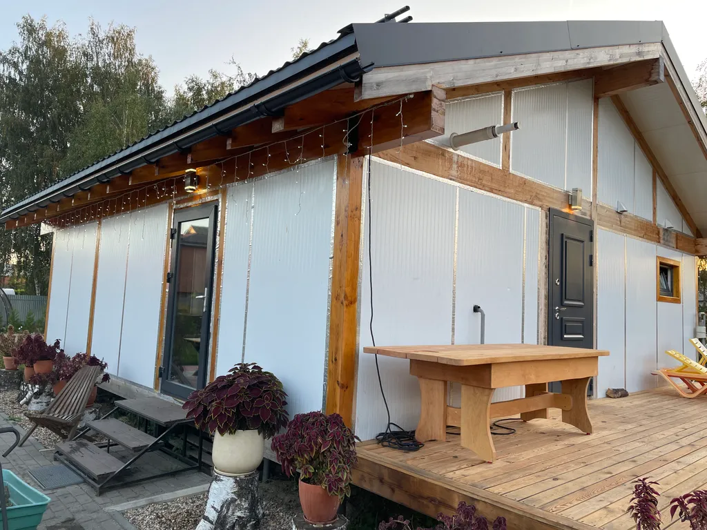 Коттедж Дом с баней в глемпинге Байкал — Павловский Посад