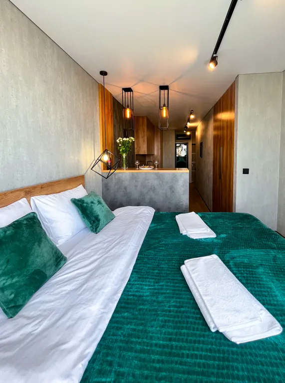 Студия на 24 этаже с видом на Дон