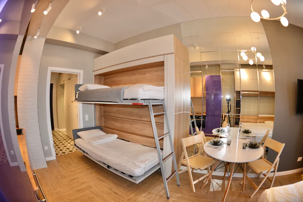 Квартира Квартира Студия с видом на морской закат и бассейн — Севастополь