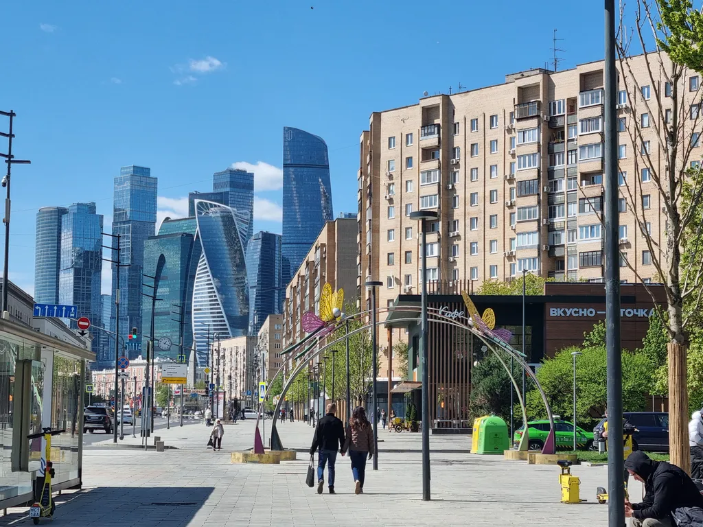 Квартира Стильная квартира с панорамным видом у Москва-Сити Киевская — Москва