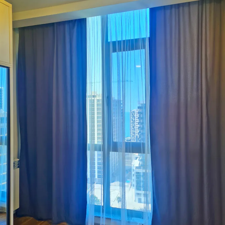 Просторные апартаменты #1 с кухней и балконом | панорамный вид на море