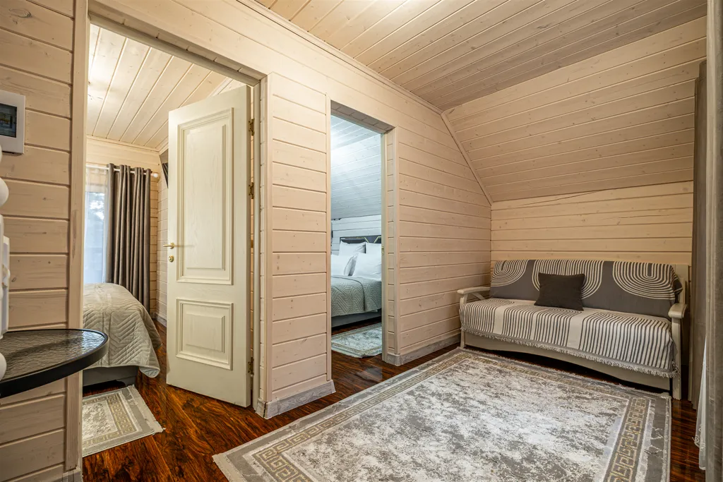 Коттедж с мангалом