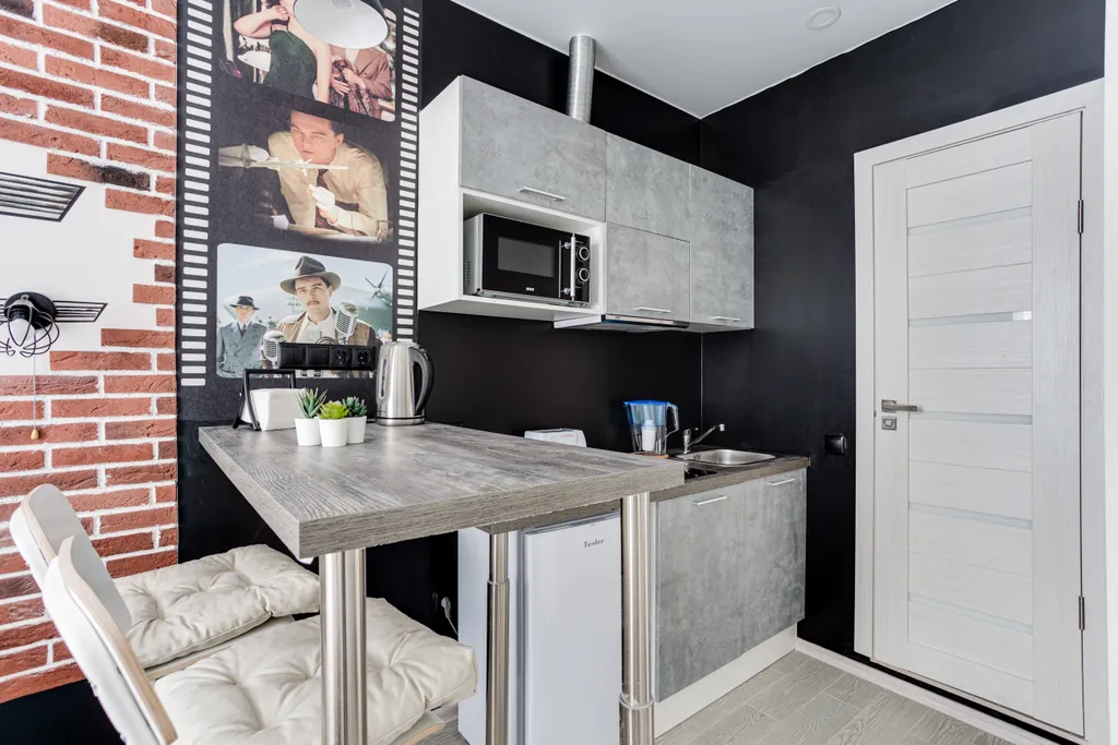 Квартира Стильная студия в 5 минутах пешком от метро и автовокзала Котельники — Котельники