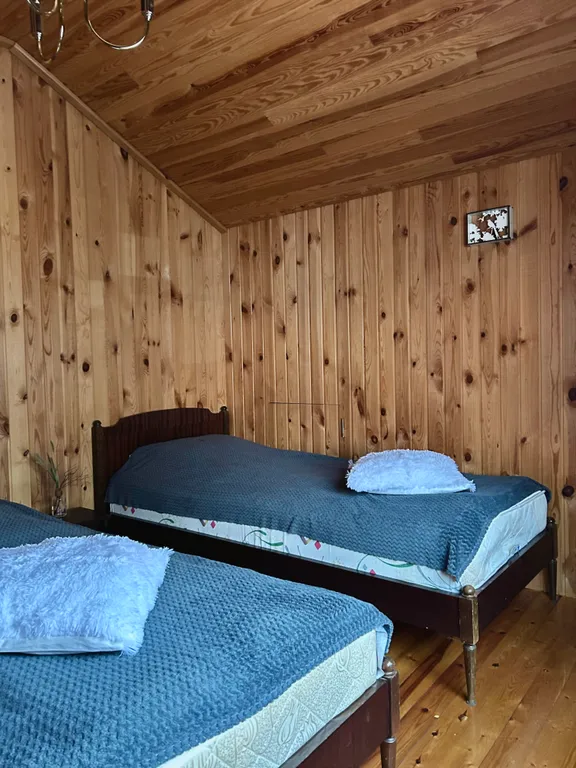 Большой коттедж с камином Гнездо