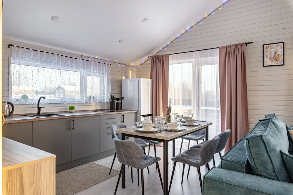 Дом в поселке у водохранилища: все удобства для комфортного отдыха