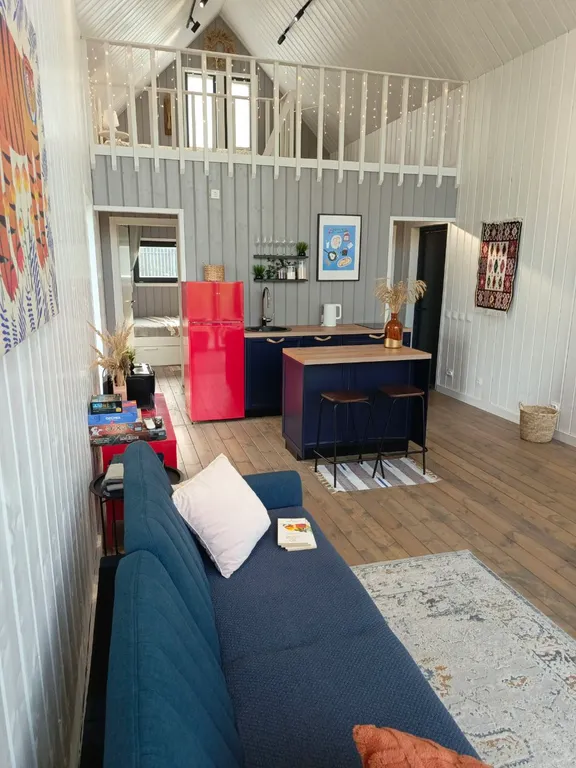 Уютный дом барн у водохранилища