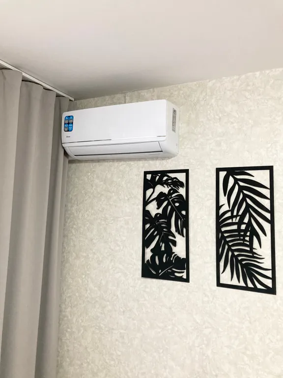 Уютная студия с широкой кроватью