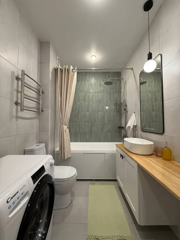 Просторная квартира возле набережной аквапарка