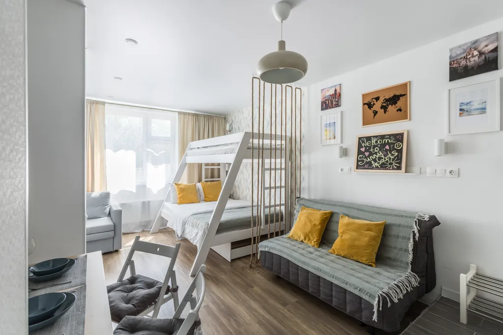 Квартира Family Room Sunny Apartments Vnukovo in 15-20 min walk — аренда посуточно в Внуково