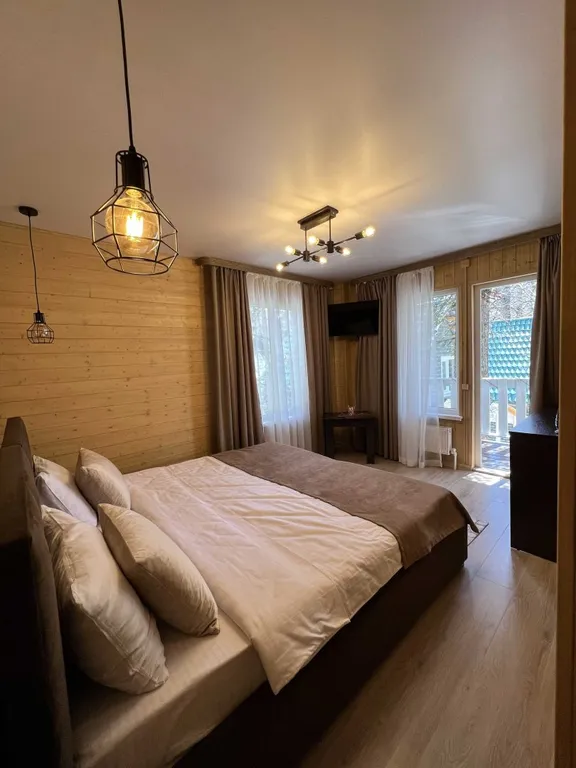 Квартира Квартира Усадьба Стандарт двухместный с балконом — Архыз