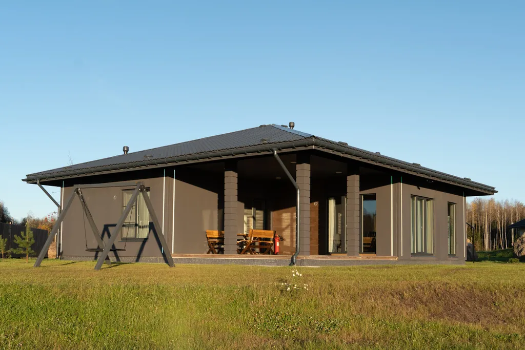 Вилла с сауной с панорамным видом на Финский залив